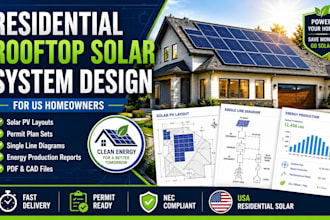 design residential rooftop solar systems for US homeowners