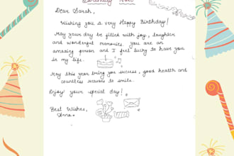 write clean and beautiful handwritten notes