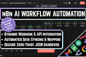build n8n automation custom webhooks and ai workflows