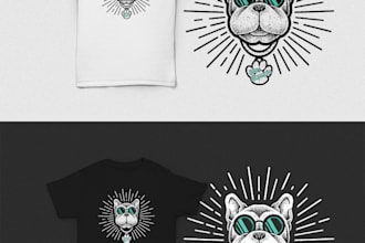 design premium vintage retro vintage t shirt design