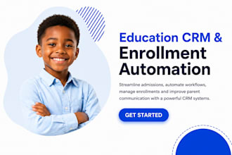 build your education crm and enrollment automation
