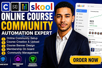 setup skool online community circle so kajabi online skool community circle so