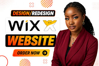 design wix website, business website and responsive web design wix redesign