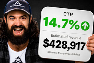 design high CTR youtube thumbnails for your videos