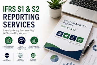 prepare ifrs s1 and s2 sustainability and climate disclosure report