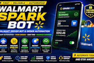 setup spark driver bot, spark delivery bot auto accept orders bot, spark