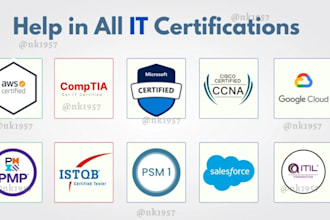 salesforce microsoft azure comptia pmp certifications