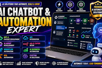 build ai gpt 4 chatbot automation agent rpa workflow integration api consultant