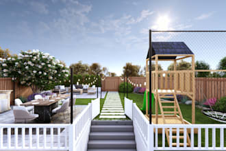 do backyard landscape design as a landscape architect