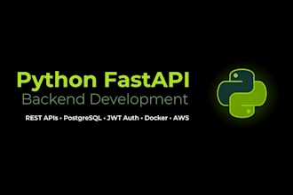 build python fastapi backend apis and database integration
