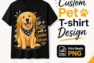 design custom pet tshirt dog mom cat dad typography shirt