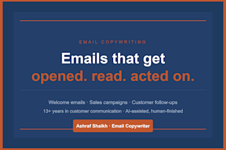 write high converting email copy for your brand