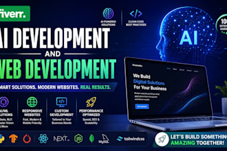 develop ai mobile app and website
