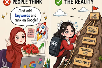 do complete monthly SEO service for top google ranking
