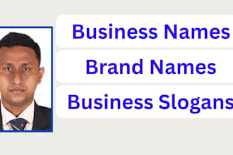 create memorable business names and catchy brand slogans