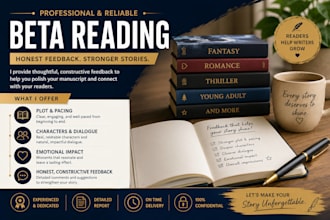 beta read romance beta read fantasy thriller beta read sci fi manuscripts