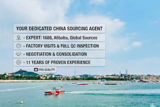 be your professional china sourcing agent for 1688 and alibaba