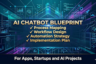 design your ai chatbot workflow and implementation plan