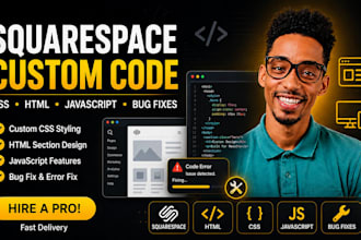 add custom CSS HTML and javascript code to squarespace squarespace website