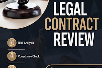 do contract review, legal research and draft legal documents
