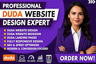 build duda website, duda website redesign, duda landing page duda website expert