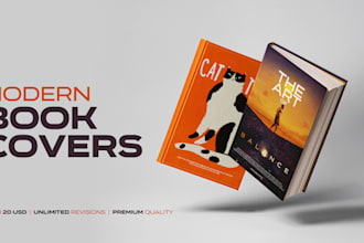 design premium quality book cover