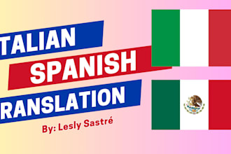 translate italian to spanish and spanish to italian