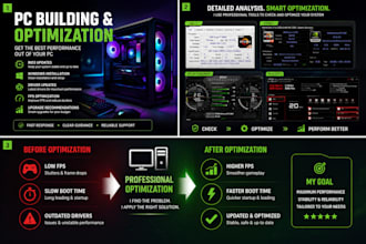 help u build, upgrade, and optimize your pc for the maximum performance