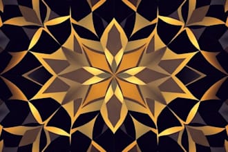 design abstract vector luxury geometric pattern design