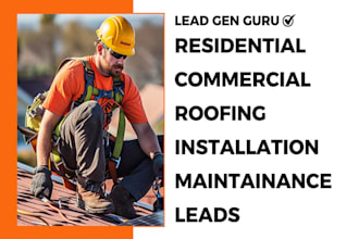 generate roofing installation repair maintenance leads sales funnel