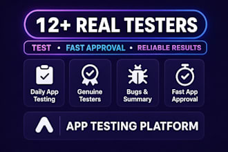 provide 12 testers google play testers play console closed testing