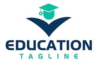 make a professional school logo with a strong brand identity