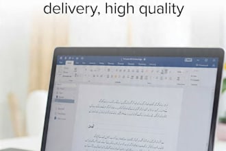 do urdu typing and transcription in ms word fast