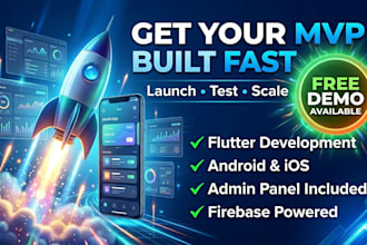 build a mobile app mvp with admin web dashboard