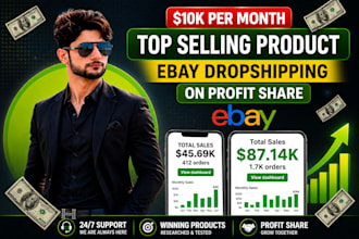 do ebay dropshipping on profit share
