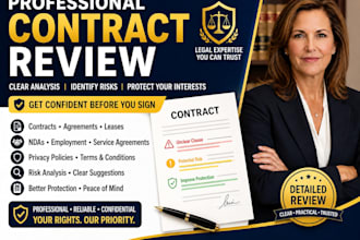 review your contract, lease, agreement, policy, or legal document