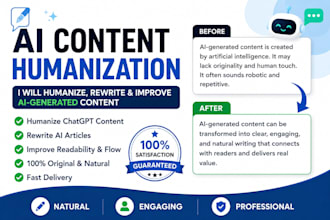 humanize ai content and rewrite chatgpt text