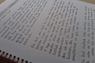write letters and notes or anything personalized