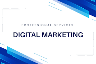 be your digital marketing expert for marketing strategy