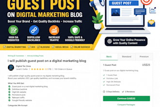 publish your guest post on a digital marketing blog
