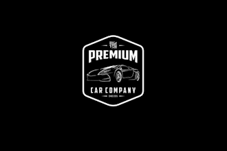 design premium automotive auto detailing auto repair logo