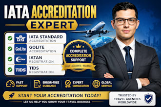 assist in iata standard golite iatan and tids accreditation