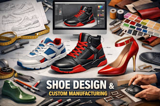do shoe tech pack, sneaker design, heels, shoe design, custom shoe manufacturing