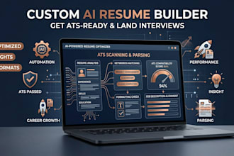 build custom ai resume builder ats optimize resume and career automation tools