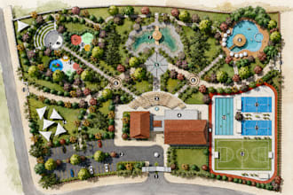 design modern landscape plans for homes and villas