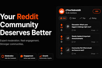 manage and moderate your reddit community or subreddit