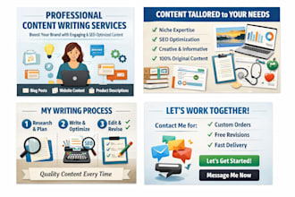 be your go to article writer and content creator
