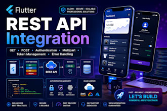 integrate rest API in flutter app and fix API issues