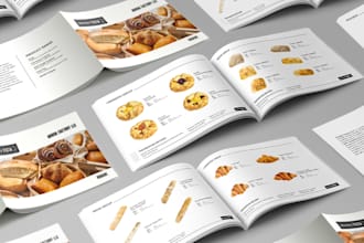 design a product catalog, booklet or company profile