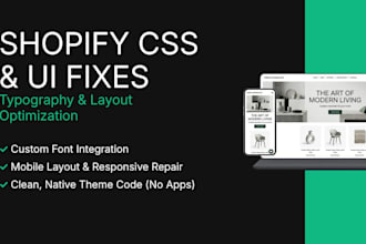 fix shopify custom fonts and typography issues